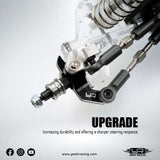 Yeah Racing Aluminum Front Steering Knuckle 2Pcs For Team Associated Rc10