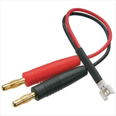 ELECTRIFLY Charge Lead Banana Plugs Helimax Micro Plug