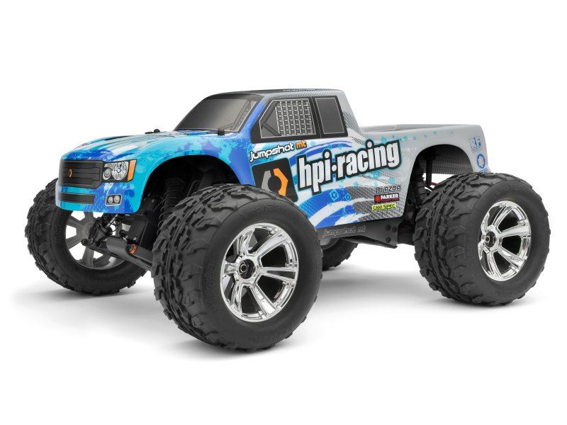 Jumpshot Mt V2 Painted Bodyshell - Blue/Silver