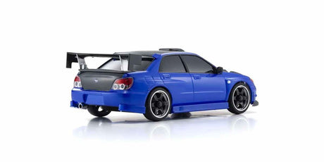 Kyosho Mini-Z Awd Subaru Impreza Wrx Aero Kit Blue (Ma020N-M/Kt531P)