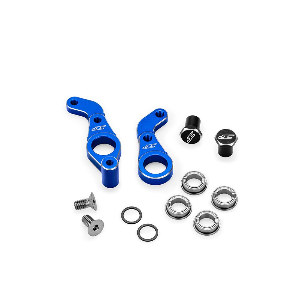 Rc10 | Rc10T 4Wd Aluminum Steering Bellcrank Blue