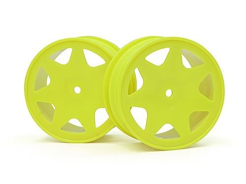 HPI Ultra 7 Wheels Yellow 30mm (2Pcs)