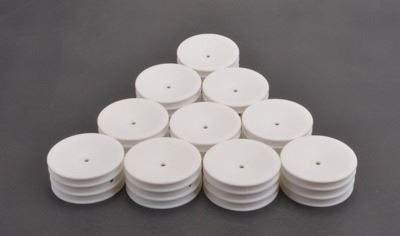 Schumacher Wheel Front Med 2WD - White - 5 Pairs