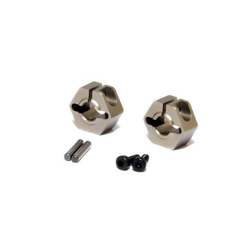 Hobao Hyper Tt2.0 Cnc Aluminium Rear Wheel Hex Hub +1Mm (Pr)