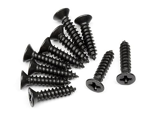 HPI Tp. Flat Head Screw M3*14mm (10Pcs)