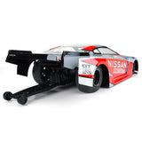PRM 1/10 Nissan GT-R R35 Clear Body: Losi 22S Drag Car