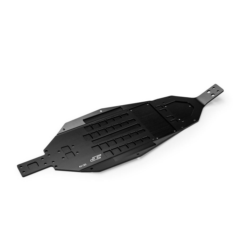 Rc10B7 Chassis Std Hard Anodized - Black