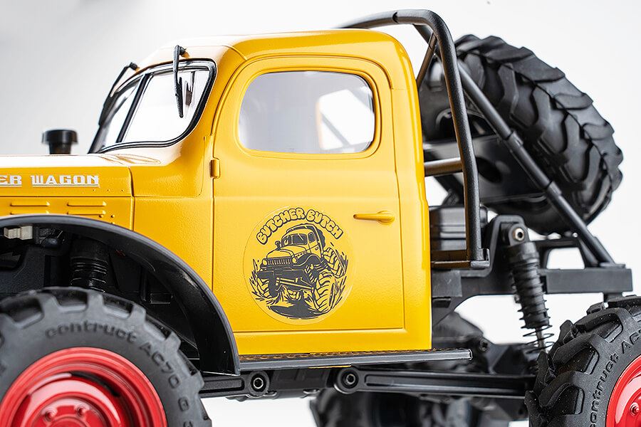 FMS FCX 1/24TH POWER WAGON SCALER RTR - YELLOW