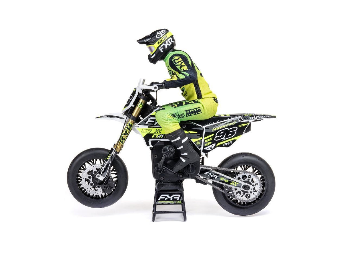 Losi 1/4 Promoto-Sm Fxr Supermoto Motorcycle Rtr (Batt & Charger)