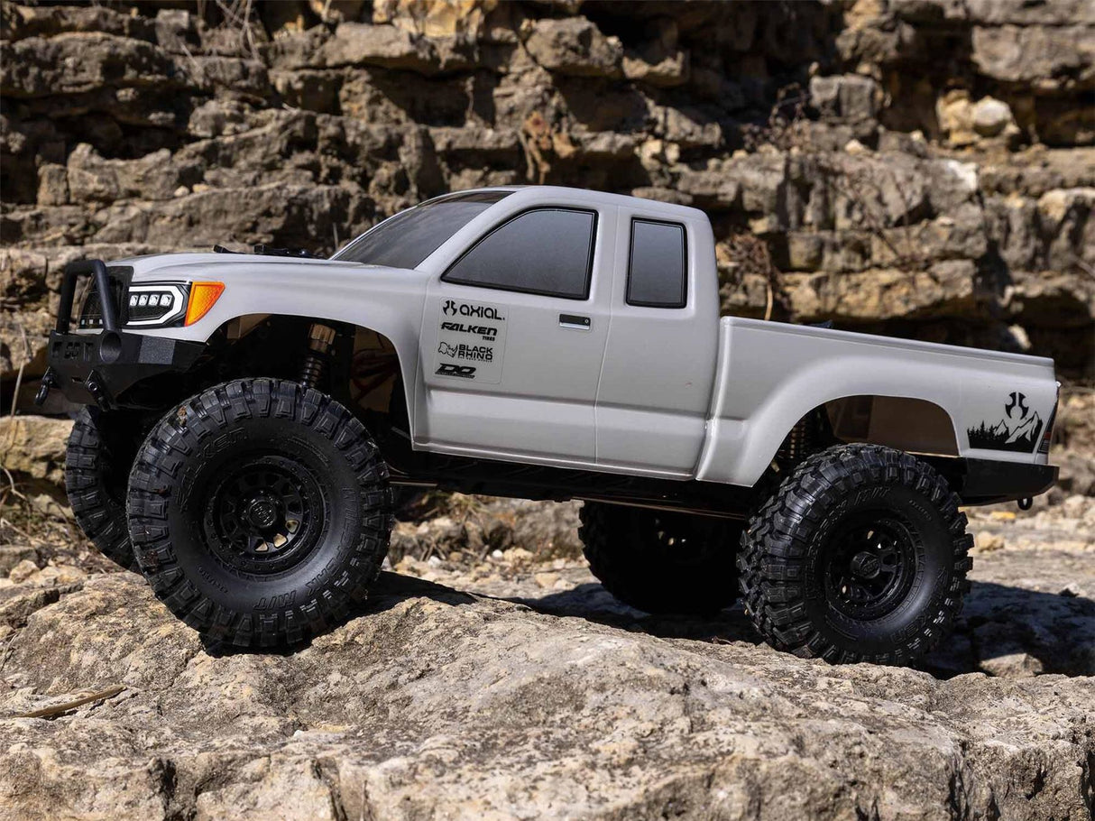 Axial 1/10 SCX10 III Base Camp 4WD Rock Crawler Brushed RTR, Grey