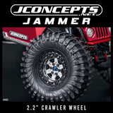 Jammer, 2.2In Crawler Wheel Natural 4Pcs