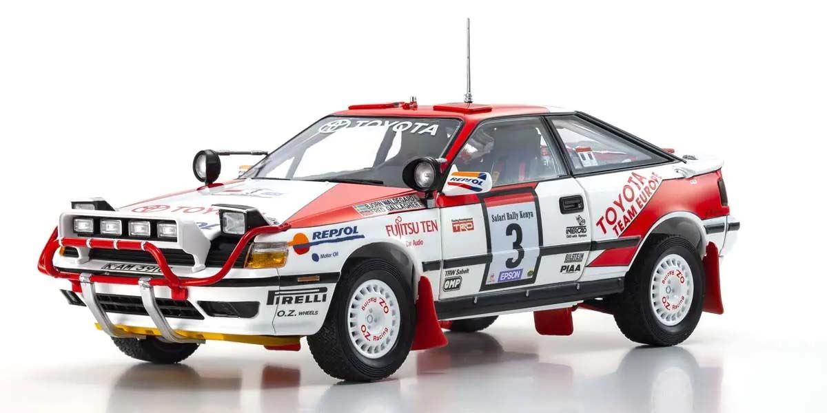 Kyosho 1:18 Toyota Celica Gt-Four B.Waldegard Winner Safari 1990 Nr.3