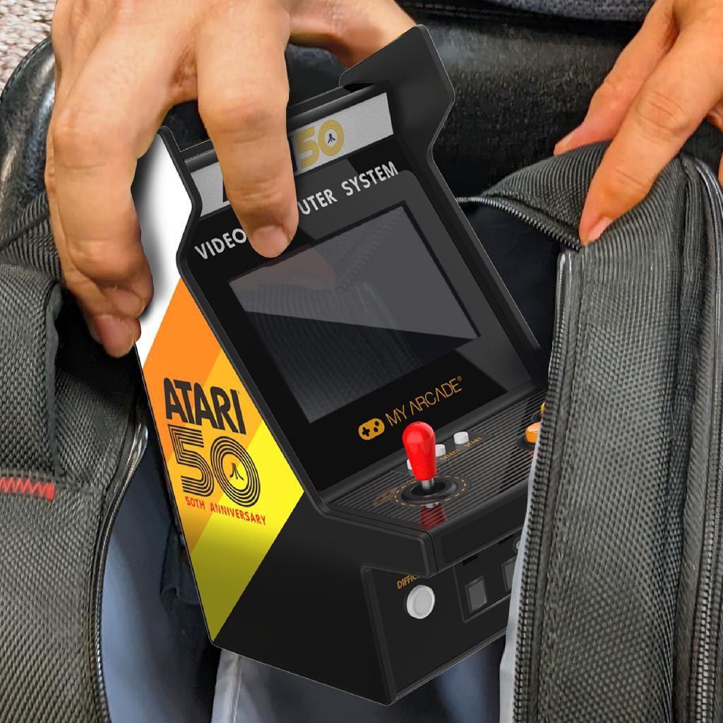 My Arcade (P) Atari Micro Player Pro 6.7In Portable Retro Arcade (100 Games in 1)