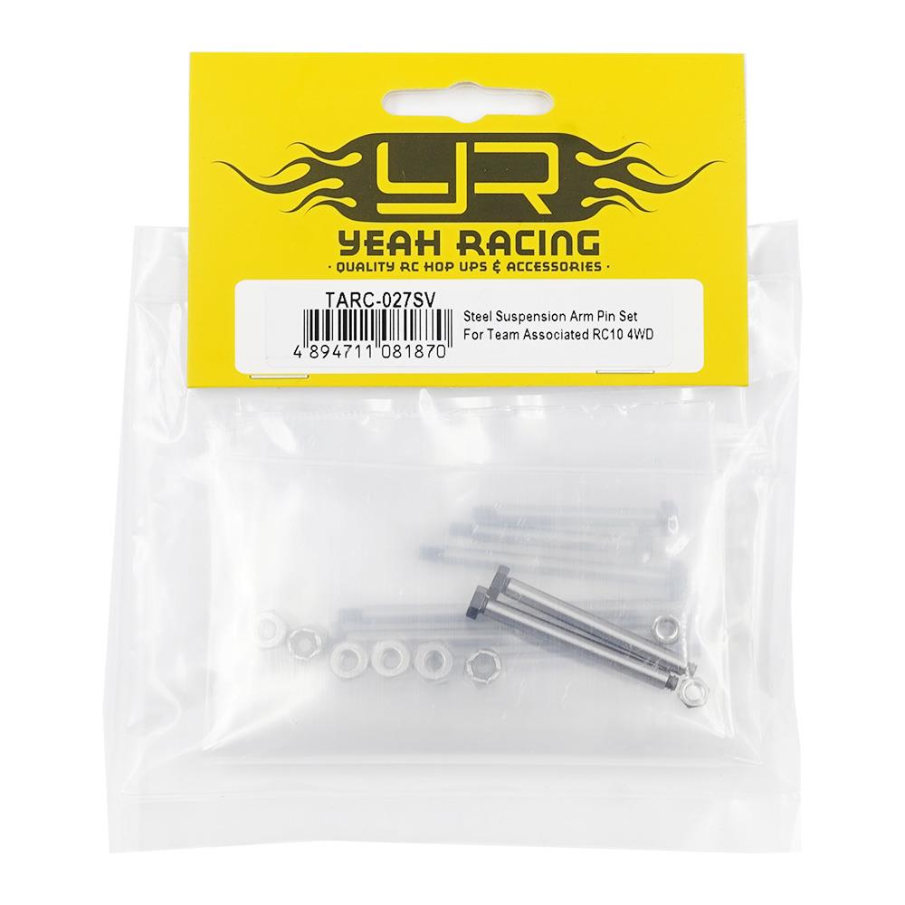Yeah Racing Steel Suspension Arm Pin Set For Team Associated Rc10 4Wd