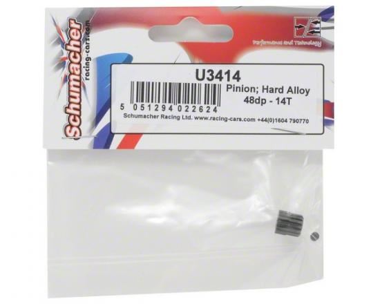 Schumacher Pinion; Hard Alloy 48dp - 14T
