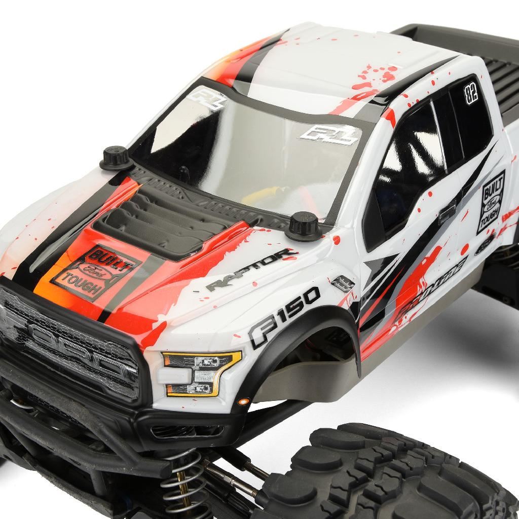 Proline 1/10 2017 Ford F-150 Raptor Clear Body: Stampede