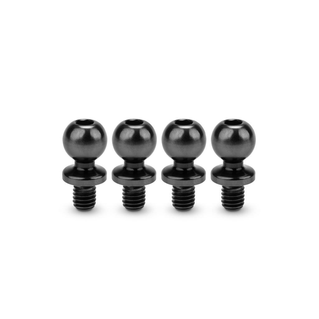 Jci 5.5 X 4Mm Revolved Ti Ball-Stud Black 4Pc