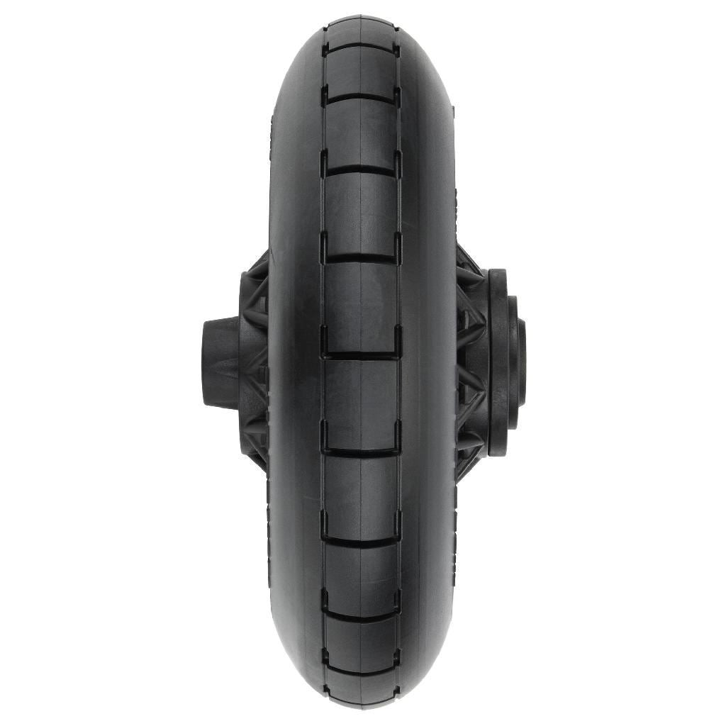Proline 1/4 Supermoto S3 Motorcycle Rear Tire Mtd Black (1): Promoto