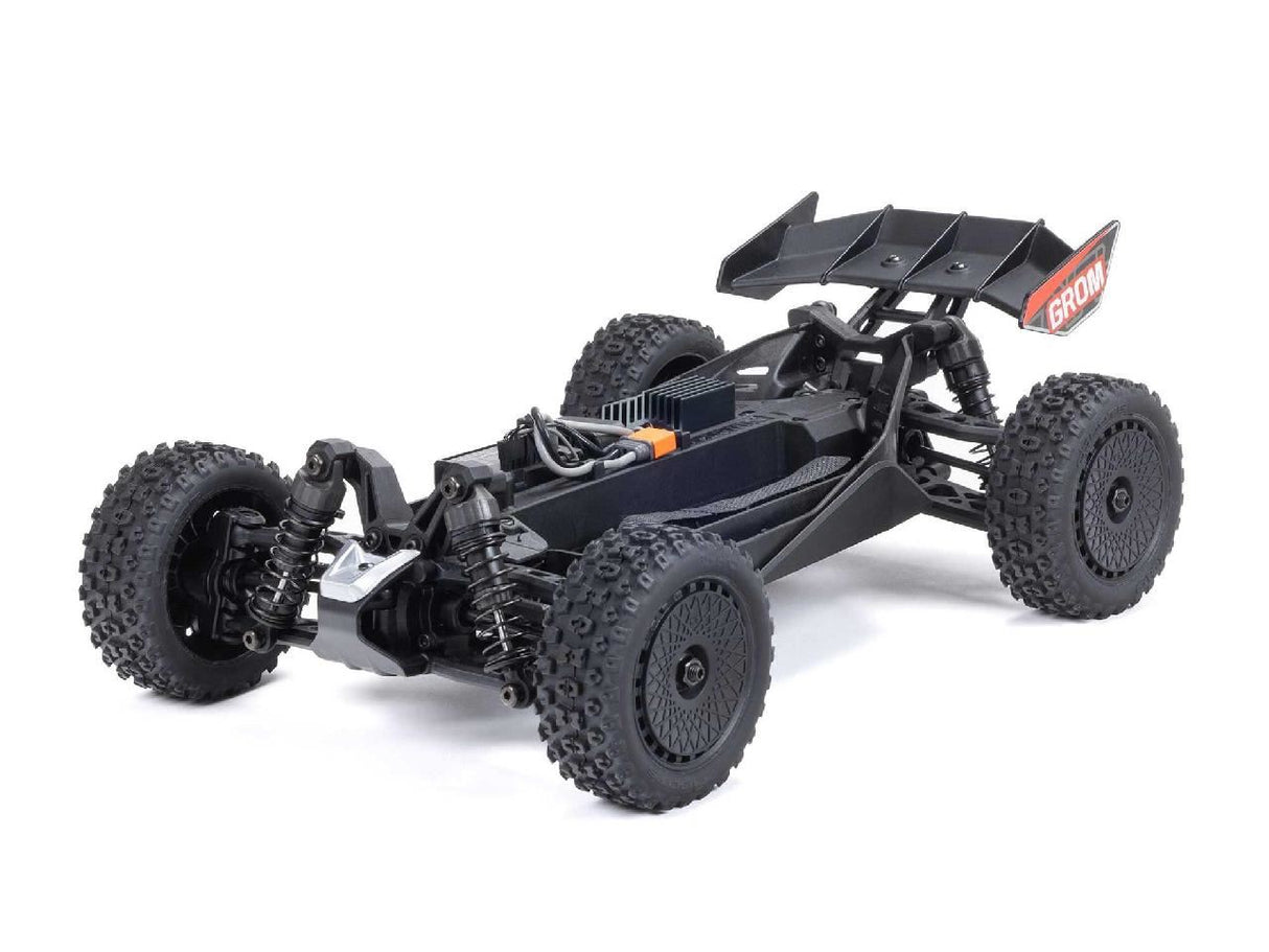 Arrma 1/18 Typhon GROM 4wd Smart RTR w/Lipo Batt/USB Chg Blue/Silv