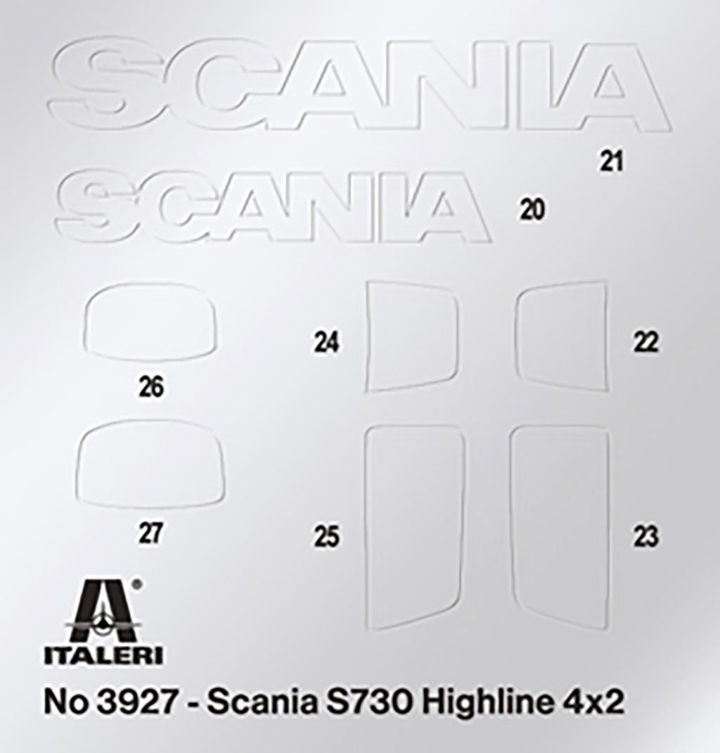 Italeri Scania S730 Highline 4x2