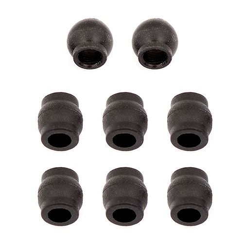 ASSOCIATED RC10F6/12R6 SUSPENSION ARM PIVOT BALL SET