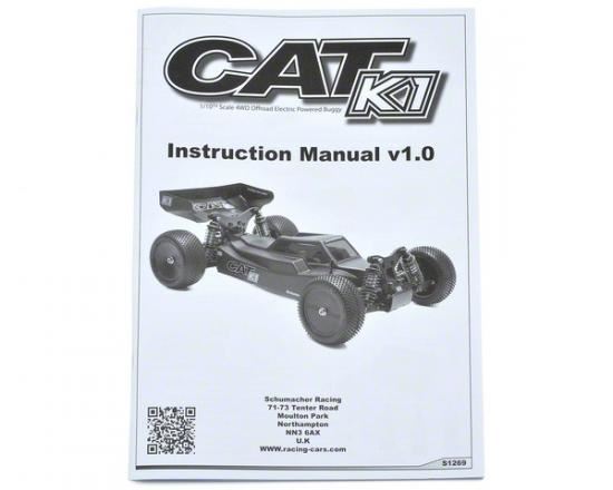 Schumacher Instruction Manual - CAT K1