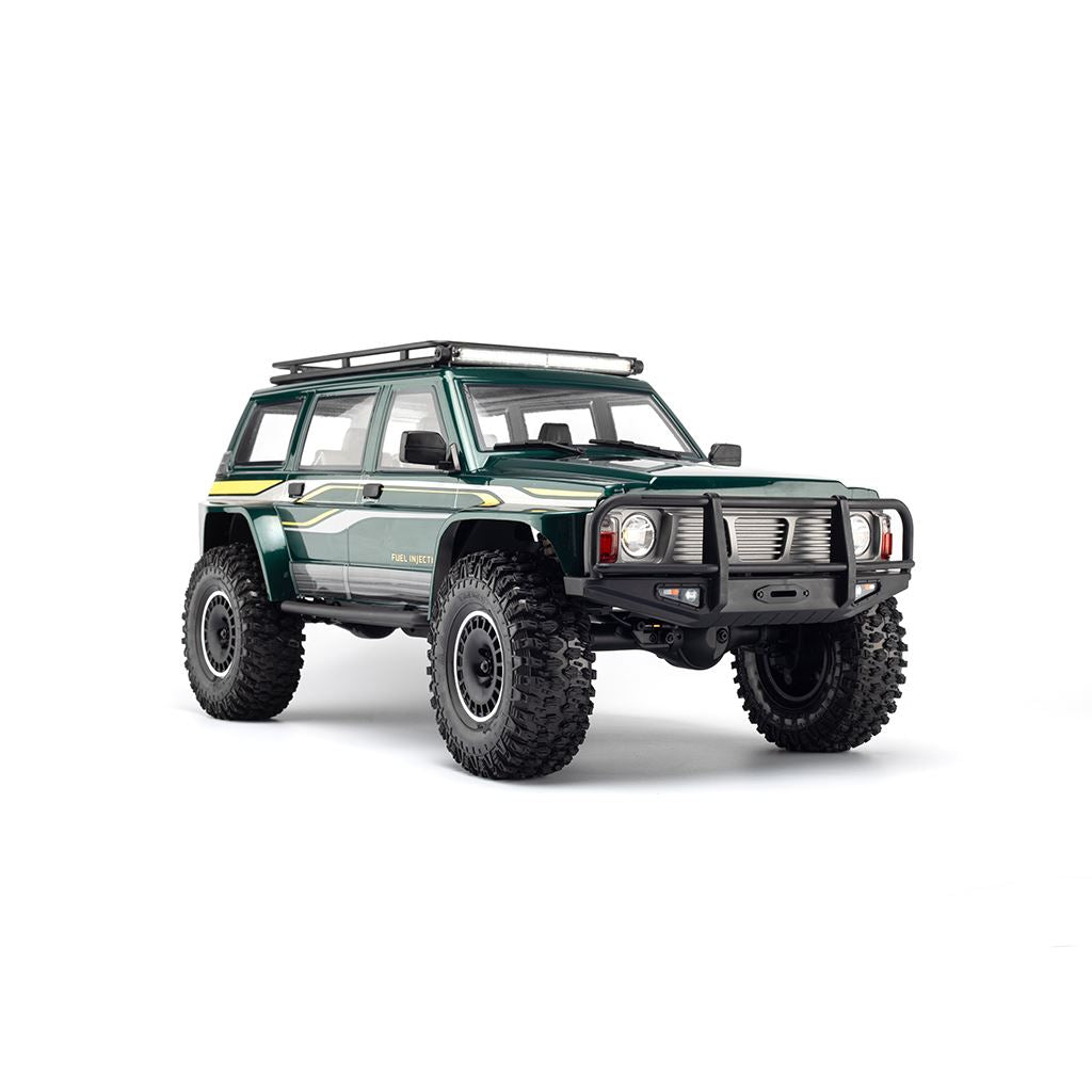 Yikong 1/10 4Wd Tank Turn Rc Bl Crawler - Green