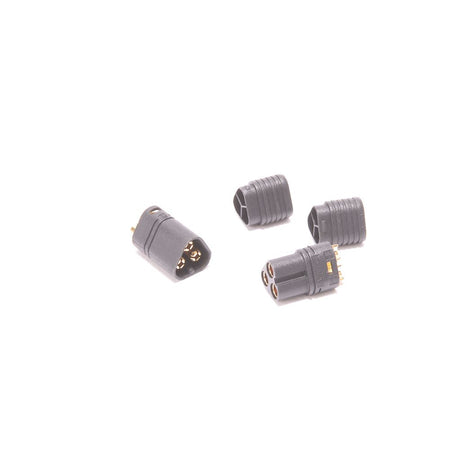 Mt60 Plug Male & Female Black - Pair