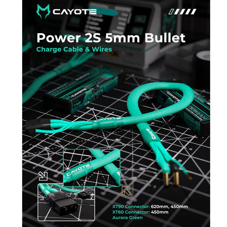 Cayote 2S Balance Charge Cable Xt90/5Mm 450Mm
