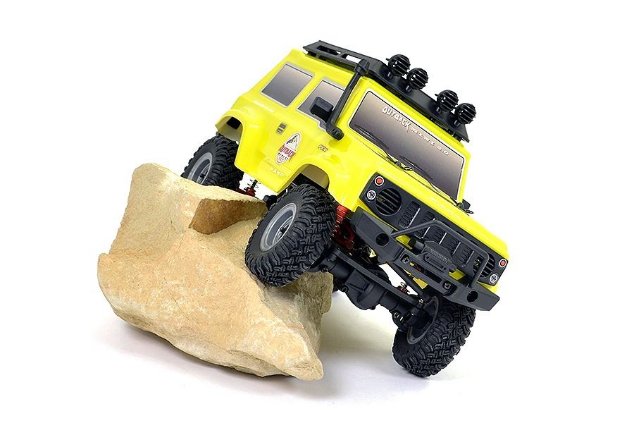 FTX Outback Mini 2.0 Paso 1:24 Ready-To-Run w/Parts Yellow - FTX5508Y