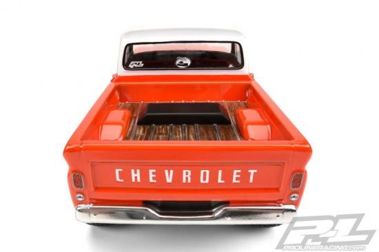 Proline 1966 Chevrolet C-10 Clear Body (Cab+Bed) Scx10 313