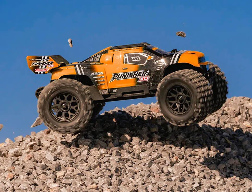 Corally Punisher Xd Rtr Truck - Orange