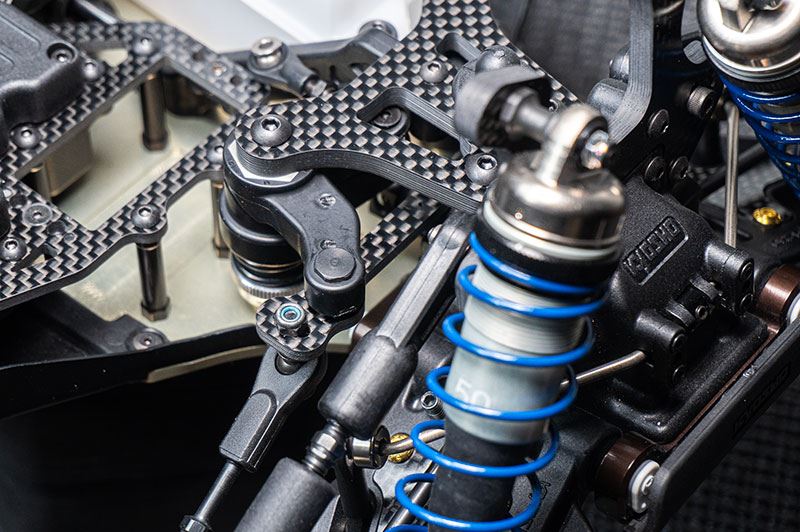 Koswork Carbon 3.0Mm Steering Plate For Inferno Mp11