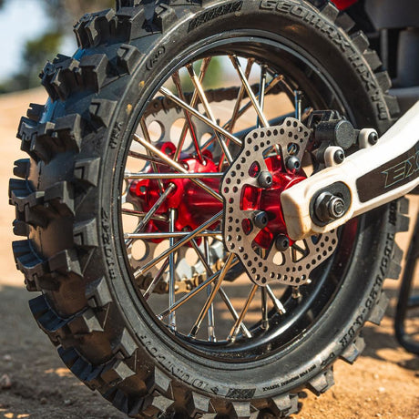 Pro 1/4 Pro-Spec Aluminum Rear Hub Red: Promoto-Mx