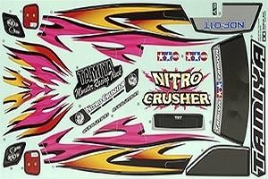 Tamiya Stickers For Nitro Crusher