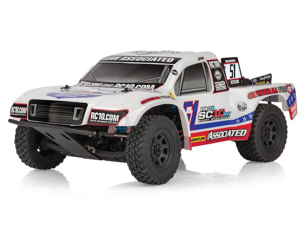 Team Associated Pro2 Sc10Sw Short Course Truck Rtr - White