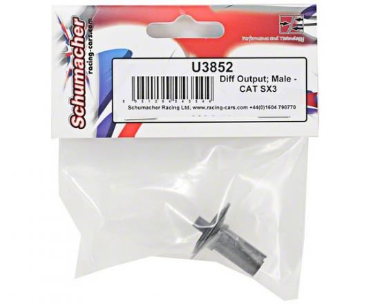 Schumacher Diff Output; Male - CAT SX3