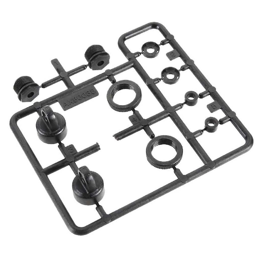 Axial 10Mm Shock Caps Parts Tree