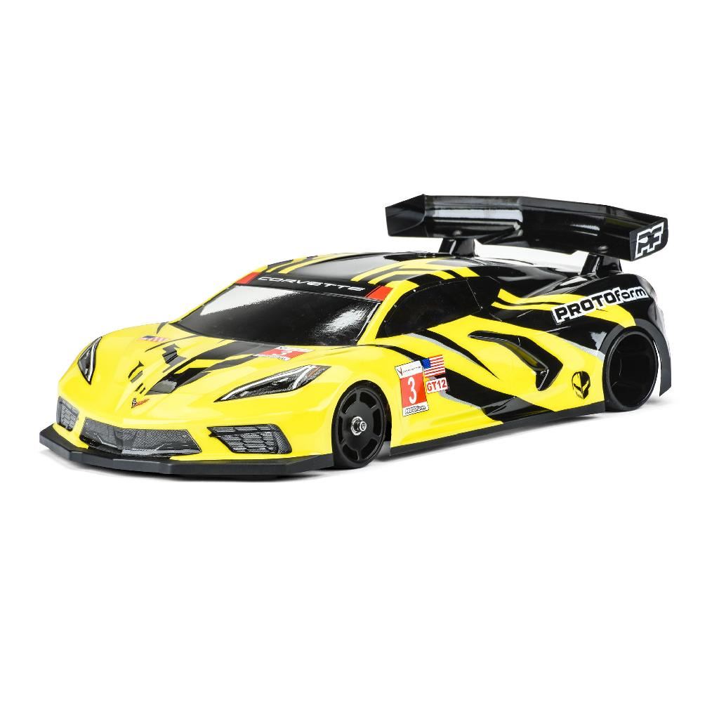 PRM 1/12 Chevrolet Corvette C8 Clear Body: GT12