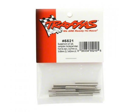 TRAXXAS Suspension pin set, complete (hardened steel, front & rear)
