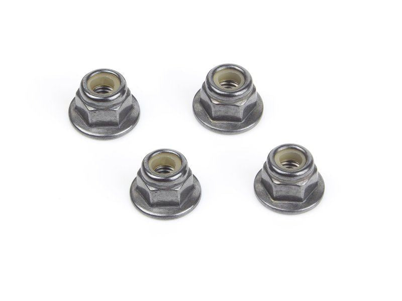 Flanged Lock Nut M3 (4Pcs)