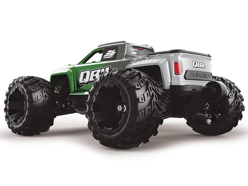 Maverick Qbit MT Flux 1/16th Monster Truck - Green