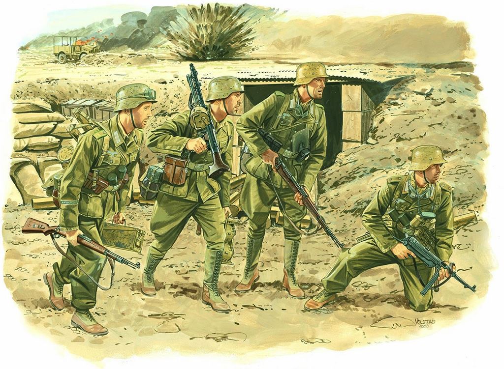 Dragon Afrika Korps Infantry