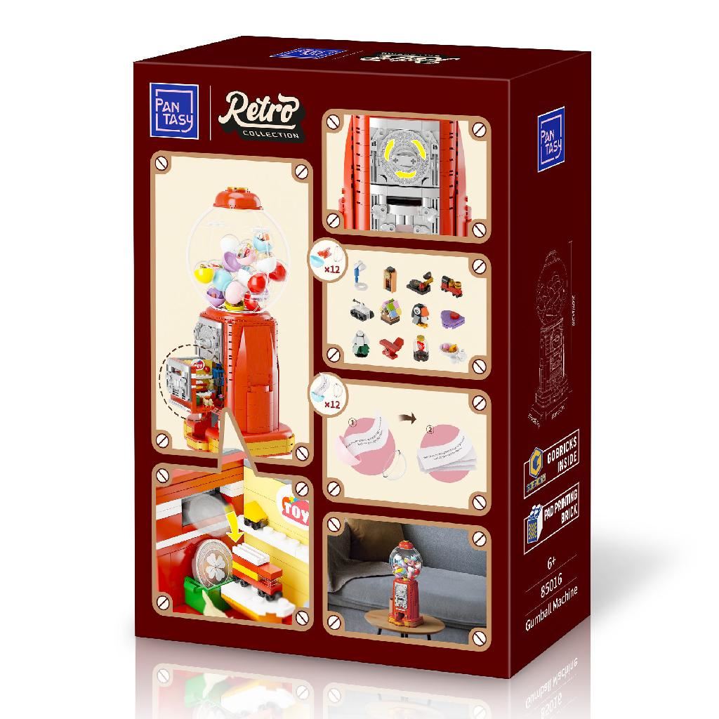 Pantasy Retro Gumball Machine - 936 Pcs
