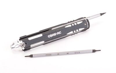 Core RC Multi Driver Tool - Hex, Flat and Phillips - 12 Tips