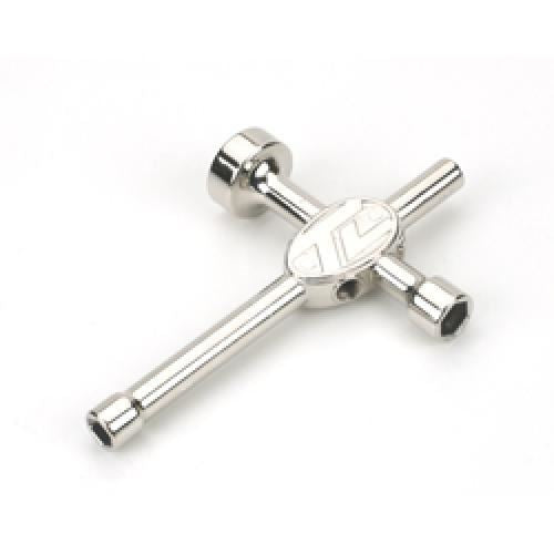Losi 4-Way Wrench Steel(17mm,10mm,8mm,1/4)LST2,XXL/2 (LosiB4603)