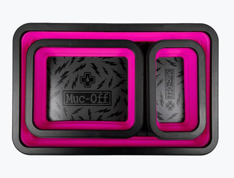 Muc-Off Silicone Collapsible Magnetic Tray Set Of 3