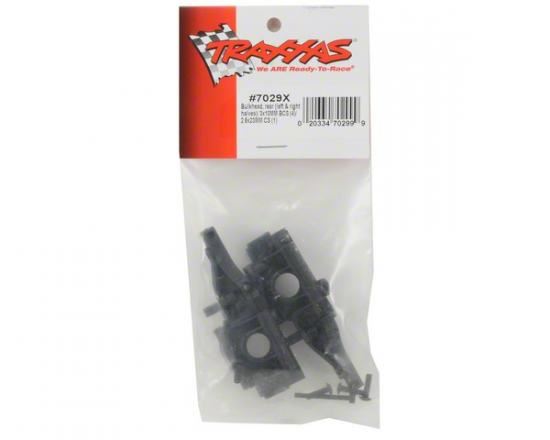 TRAXXAS Bulkhead, rear (left & right halves)/ 3x10MM BCS (4)