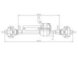 RC4WD BULLY 2 COMPETITION CRAWLER FRONT AXLE