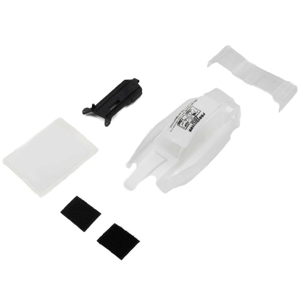 Pro-Line 1/24 Pre-Cut Crowd Pleazer Clear Body With Esc Relocator: Lo